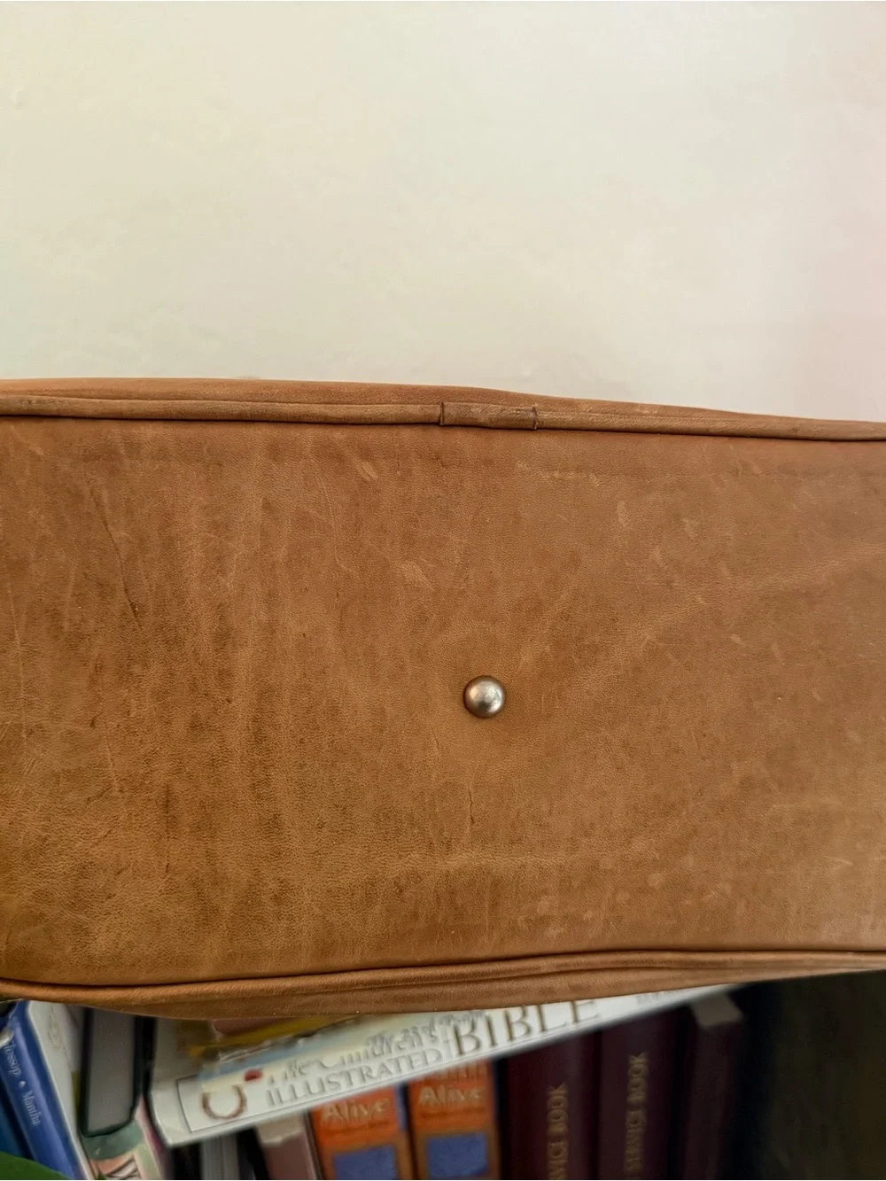 Frye Cara Hobo Cognac Brown Leather Hobo Bag